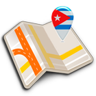 Map of Cuba offline ikona