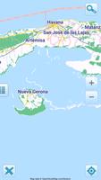 Map of Cuba offline penulis hantaran