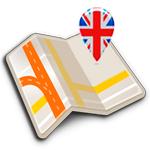 Map of Birmingham offline icon