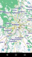 Map of Budapest offline penulis hantaran