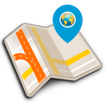 Map of Hong Kong offline icon