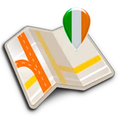 Map of Ireland offline Icon