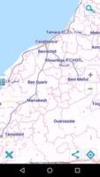 Map of Morocco offline Cartaz