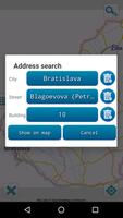 برنامه‌نما Map of Slovakia offline عکس از صفحه