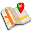 Map of Portugal offline ไอคอน