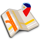 Map of Philippines offline aplikacja