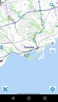 Carte de Toronto hors-ligne Affiche