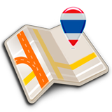 Карта Таиланда офлайн иконка