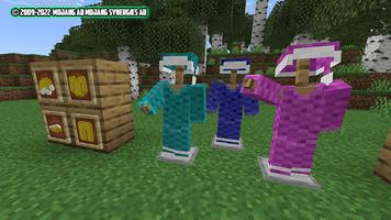 Armor mod for minecraft pe Affiche