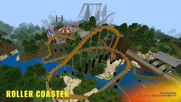 roller coaster for minecraft ảnh chụp màn hình 3