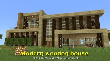house for minecraft mod poster