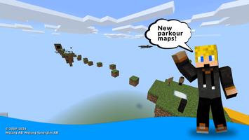 Poster parkour maps for minecraft