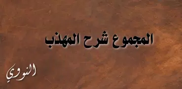 المجموع شرح المهذب