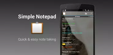 Simple Notepad: メモ帳 ノート