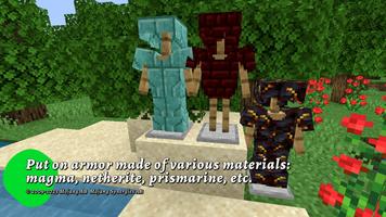 Armor mod for minecraft 포스터