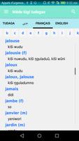 Dictionnaire Mêde tûgi tudagaa captura de pantalla 3