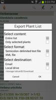 برنامه‌نما PlantList عکس از صفحه