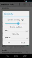 Motion Detector capture d'écran 3
