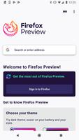 Firefox Preview Nightly für Entwickler Plakat