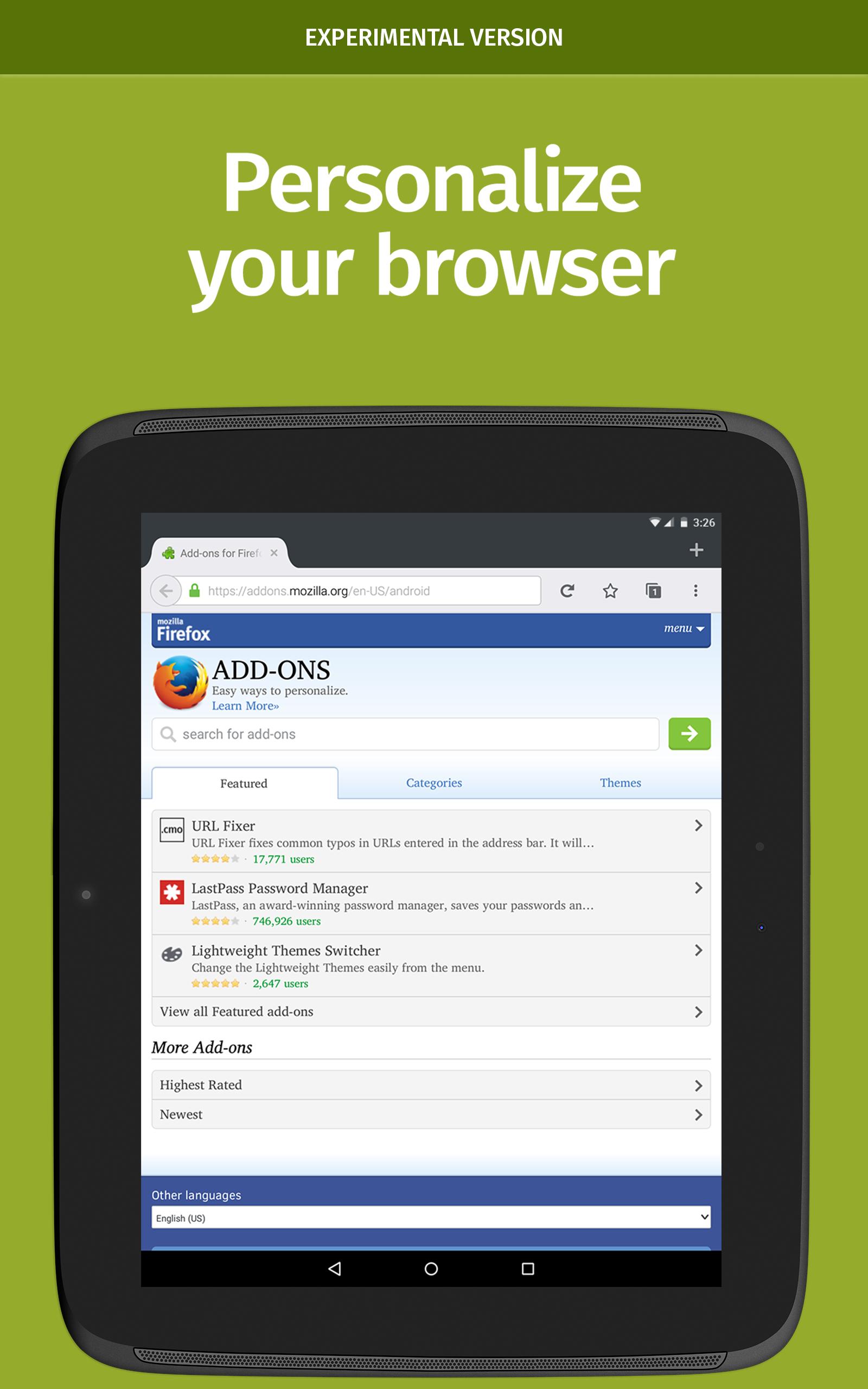 firefox android mozilla apk