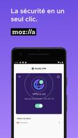 Mozilla VPN, sûr et privé Affiche