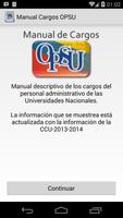 Poster Manual de Cargos OPSU