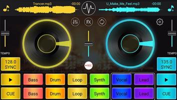 DJ Music Mixer تصوير الشاشة 1