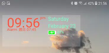 My Color Digital Clock Widget 