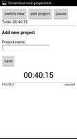 Project Time Tracker 截图 2