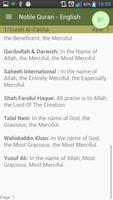 Compare all Quran Translations capture d'écran 3