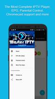 Master IPTV Player: Online TV الملصق