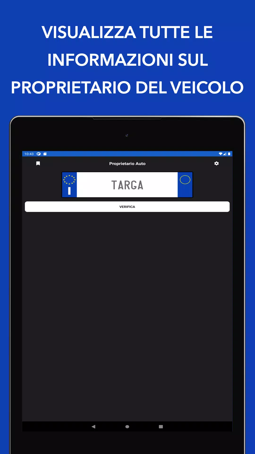 Proprietario Auto Targa Info - APK for Android Download