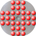 Marble Solitaire with solution