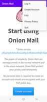 1 Schermata Onion Mail