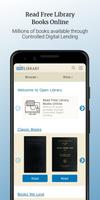 Open Library الملصق