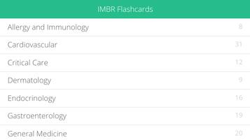 ACP Flashcards: IMBR Affiche