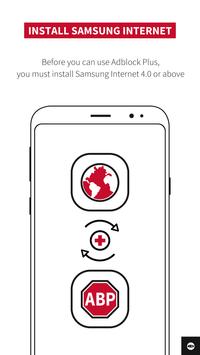 Adblock Plus for Samsung Internet 海报