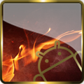 Golden Glass Nova Launcher theme Icon Pack