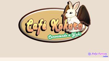 Café Kokoro Conociendo a Yuki Affiche