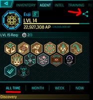 Agent Stats Poster