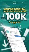 AGPAII DIGITAL الملصق