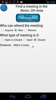 Akron AA Meeting Locator screenshot 1