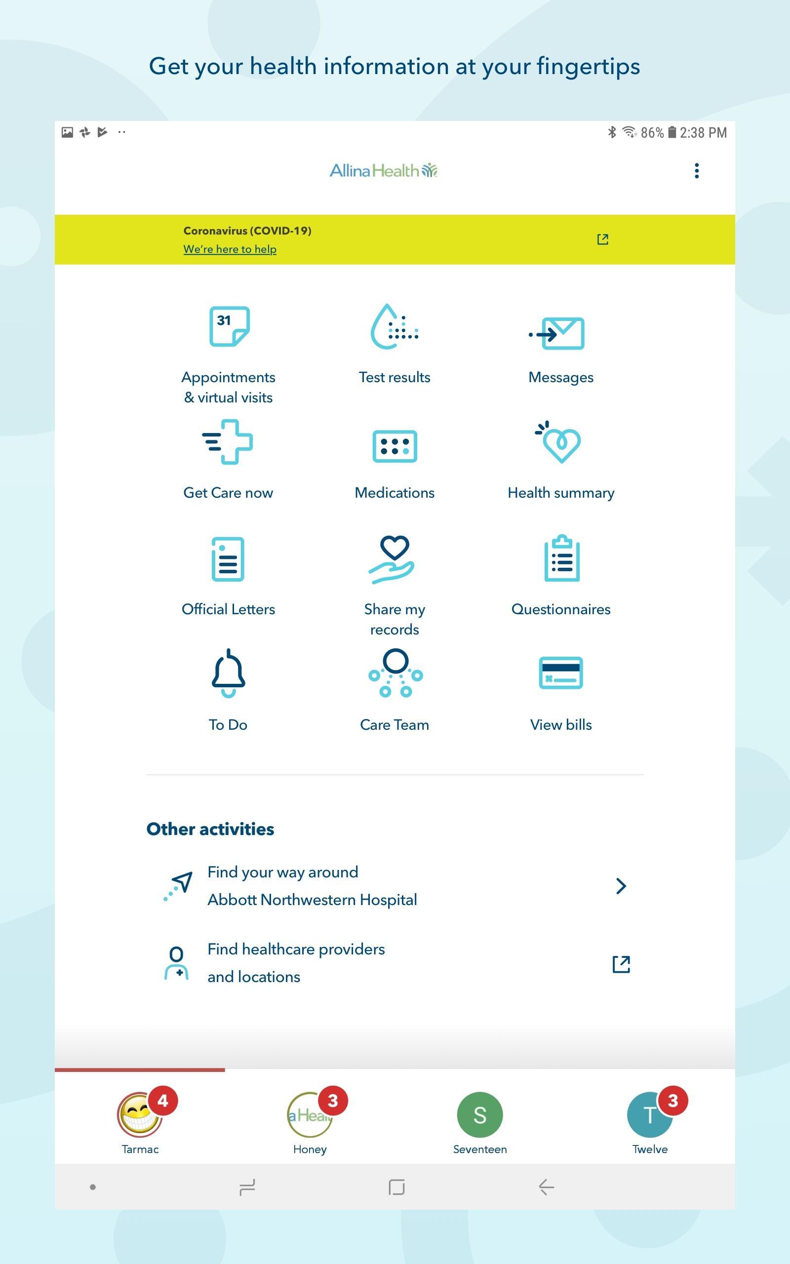 Allina Health Log In