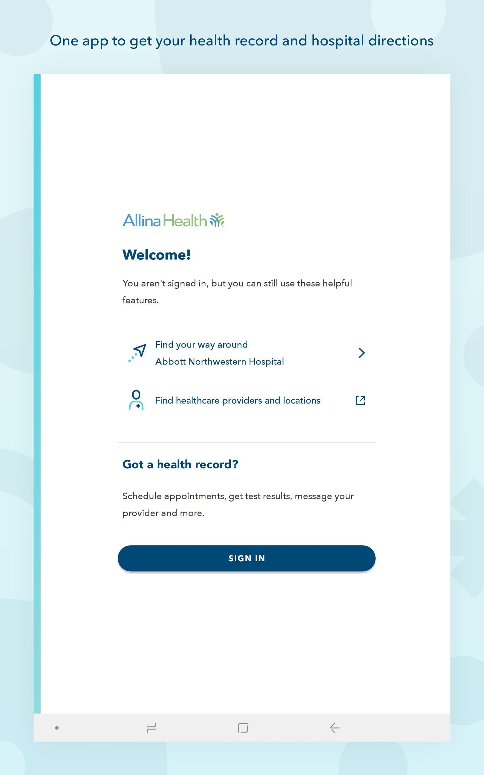 Allina Health Log In