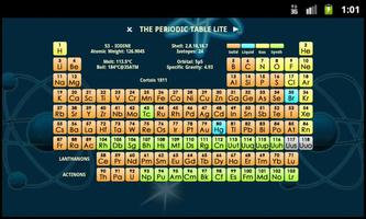 The Periodic Table Lite Affiche