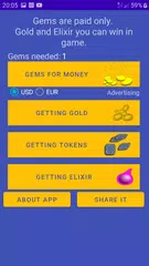 Clash Quest Gems calculator APK download