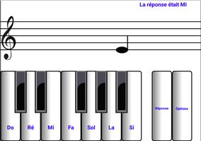 lire notes de musique(limitée) Affiche