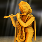 3D Lord Krishna Wallpaper icône