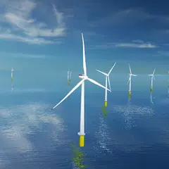 Coastal Wind Farm Wallpaper APK download