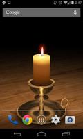 Melting Candle Wallpaper Lite โปสเตอร์